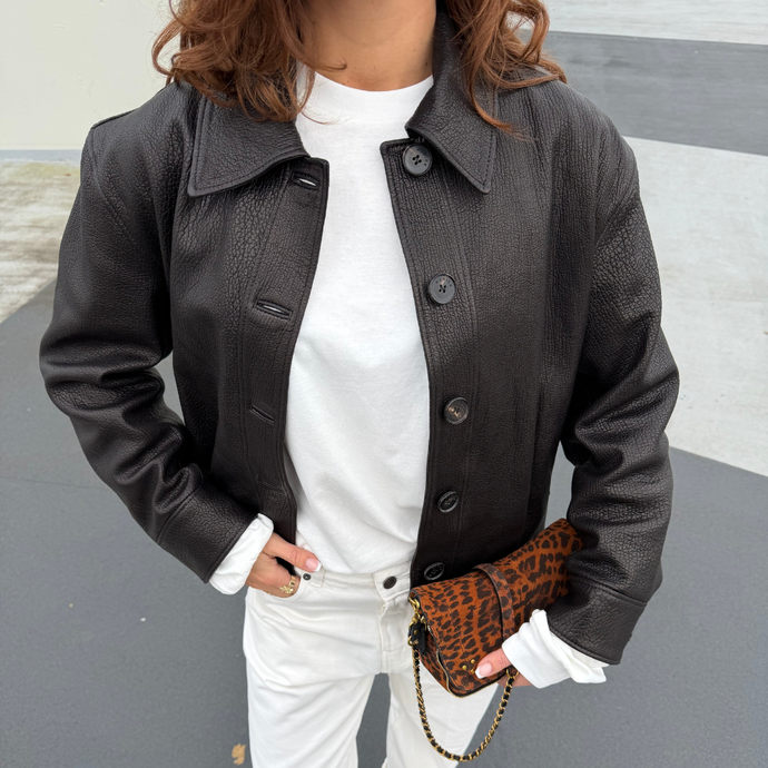 Ontdek leren jassen van topmerken bij Marjon Snieders