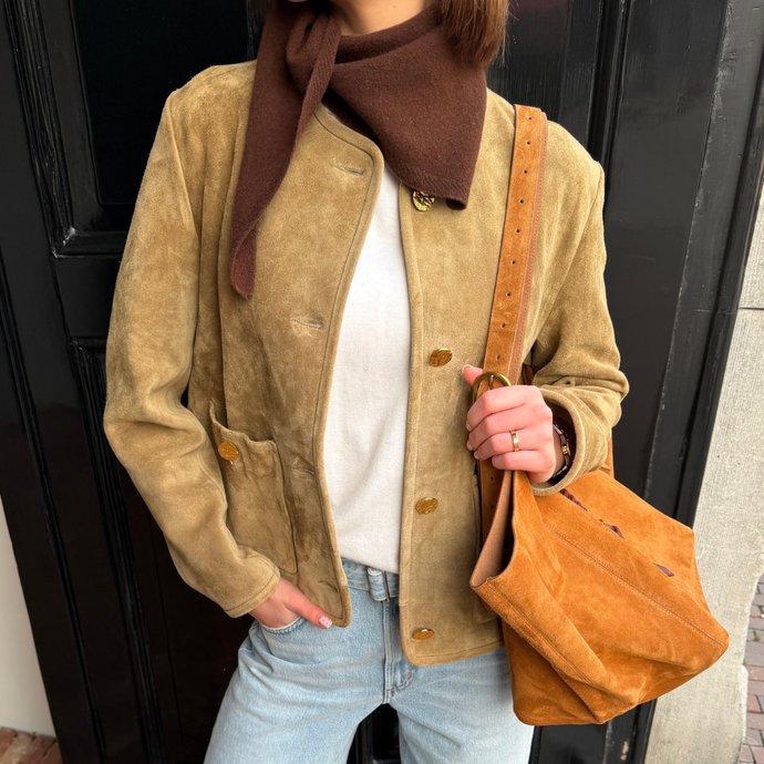 Ontdek de mooiste leren fashion bij Marjon Snieders