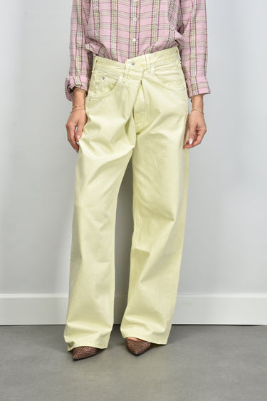Agolde jeans Vana Fold A241-1934 lemon zest