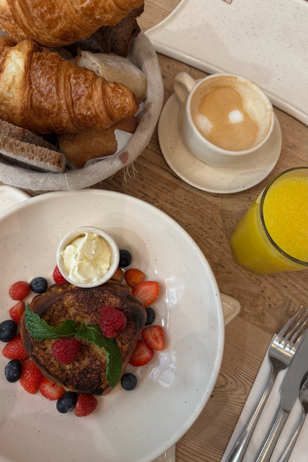 Een heerlijke start van een drukke dag