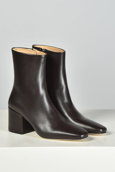 Dear Frances enkellaarsjes Alma Bootie ALMB02 espresso