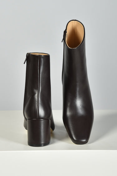 Dear Frances enkellaarsjes Alma Bootie ALMB02 espresso