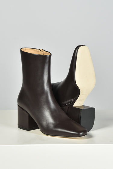 Dear Frances enkellaarsjes Alma Bootie ALMB02 espresso