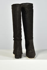 Dear Frances laarzen Alma Knee Boot ALMK08 espresso suede