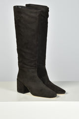 Dear Frances laarzen Alma Knee Boot ALMK08 espresso suede