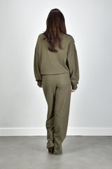 Extreme Cashmere trui Tes 355 army