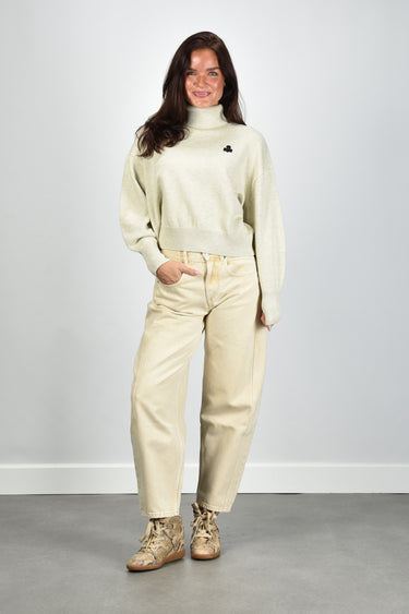 Isabel Marant jeans Oriane-Gf PA0584FA-D3H05I beige