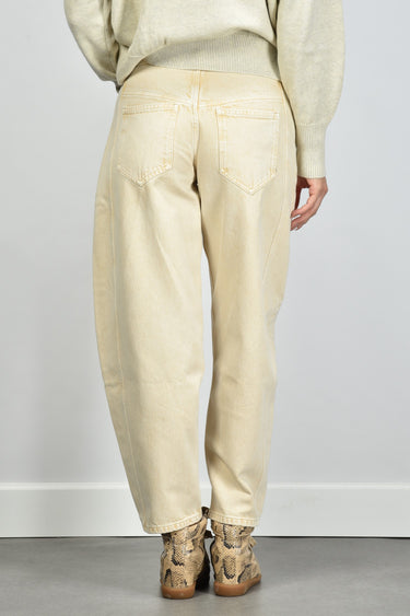Isabel Marant jeans Oriane-Gf PA0584FA-D3H05I beige