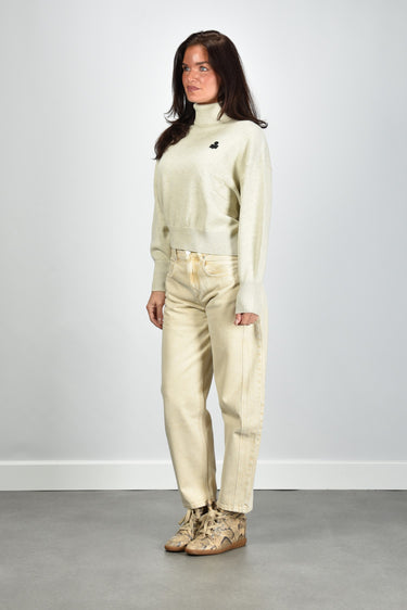 Isabel Marant jeans Oriane-Gf PA0584FA-D3H05I beige