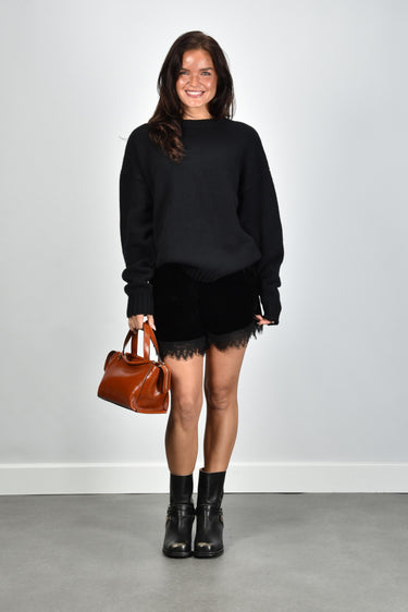 Ganni short A1110124 black