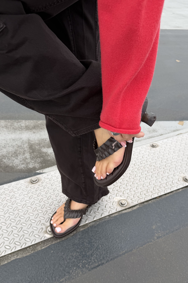 Ganni sandalen Melissa Thong D1030018 demitasse