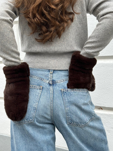 APParis handschoenen F21138ESP espresso