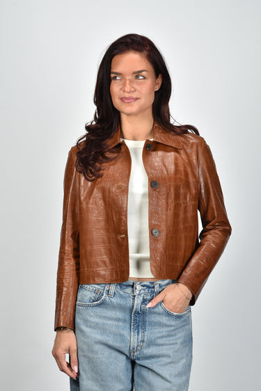 ARMA jack Emy Lamb Nappa Print 031L266006.02 camel