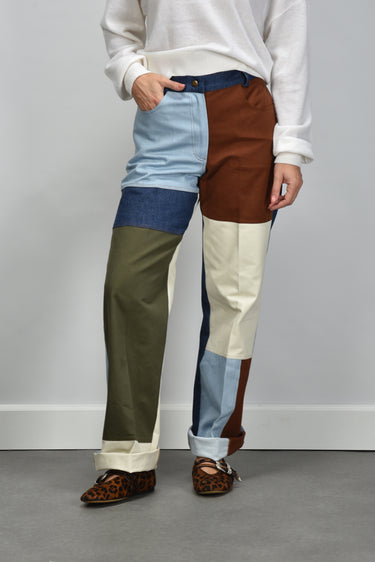 AVDW broek Dennis Patchwork W042 multi