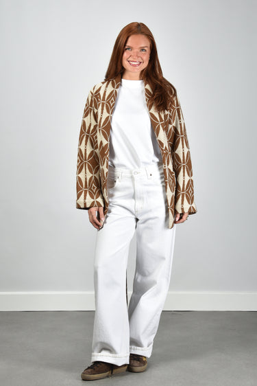 AVDW jas vest Luna Col Shawl Z1201 brown