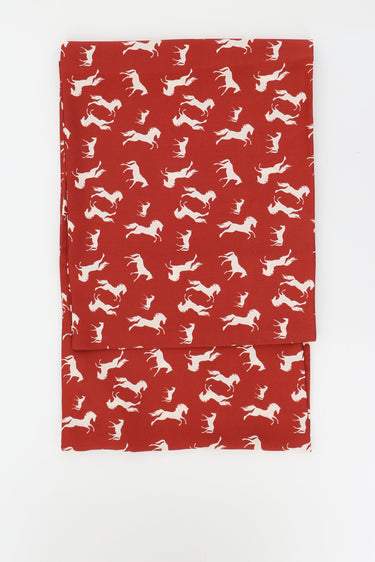 AVDW shawl Cavalo W122 burgundy