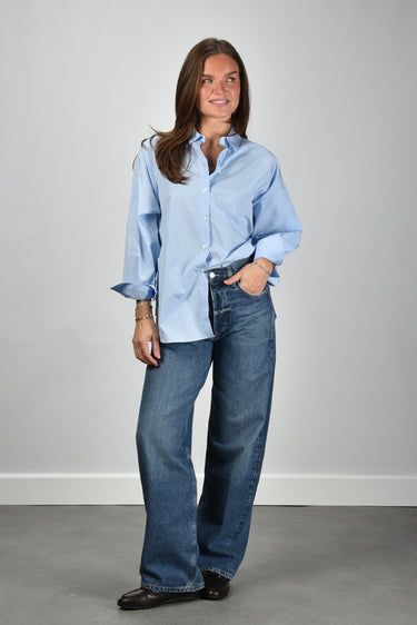 Academia blouse Giorgia 1061-610 unito celeste