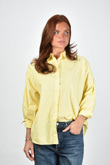 Academia blouse Giorgia 76DT1-122 yellow plain