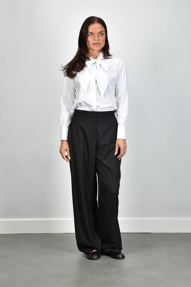 Academia blouse Josette 1061-000 plain white