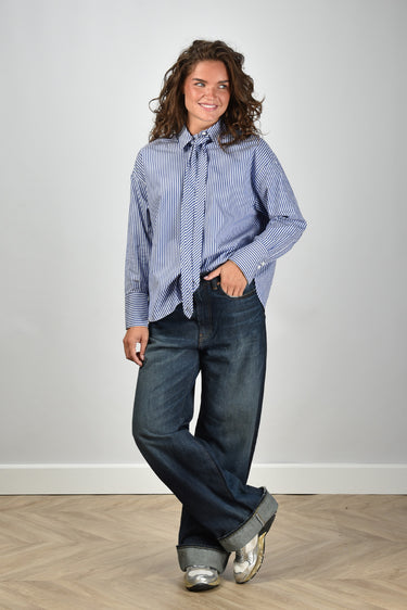 Academia blouse Marianne 1069-640 riga blue