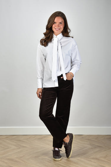 Academia blouse Marianne 10C2-000 unito bianco
