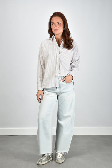 Academia blouse Marie 76D9-920 brown