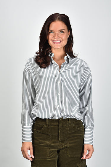 Academia blouse Marie blouse Marie 77D6-520 grey striped grey striped