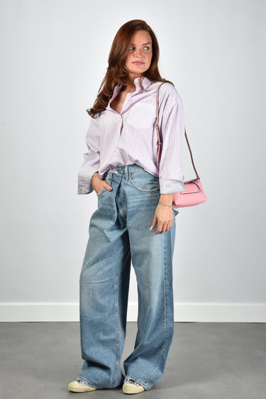 Academics blouse Marie Patch 76D3P2-420 pink striped