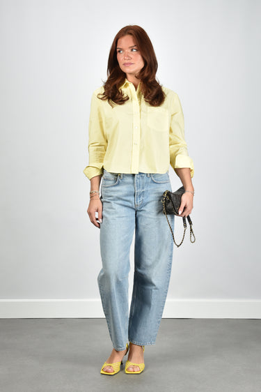 Academia blouse Mia 76DT1-122 yellow plain