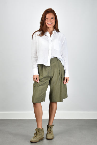 Academia blouse Mia 76DT2-020 white plain