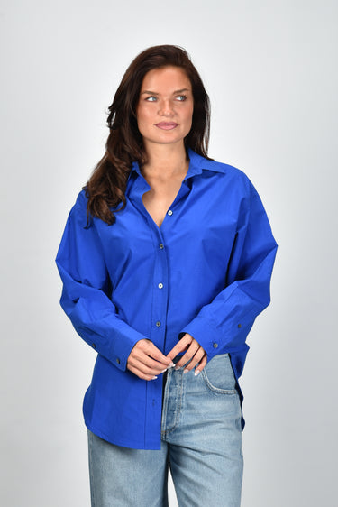 Agolde blouse Sona A7450-1975 cobalt