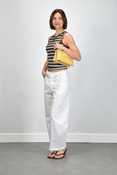 Agolde jeans Low Curve Fray A238-1183 milkshake