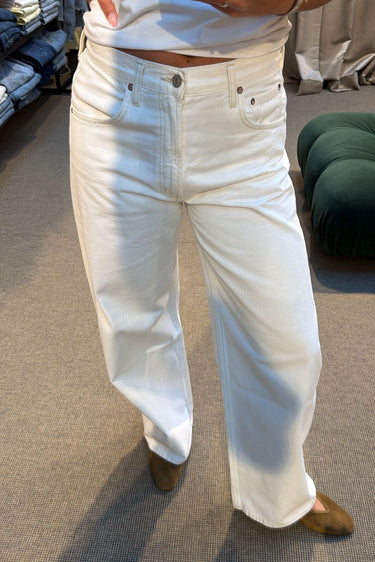 Agolde jeans Low Curve A197B-1183 milkshake