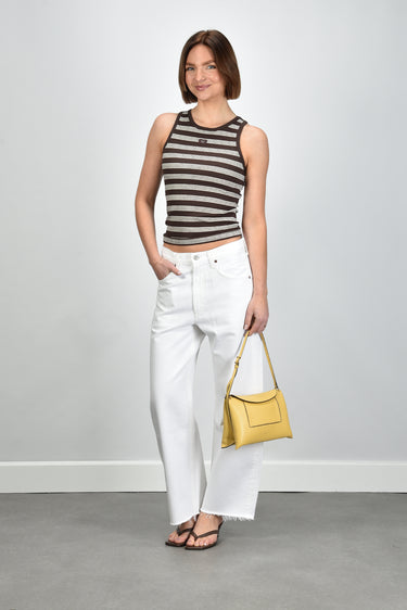 Agolde jeans Low Curve Fray A238-1183 milkshake