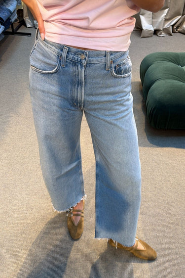 Agolde jeans Low Curve Fray A238-1206 force