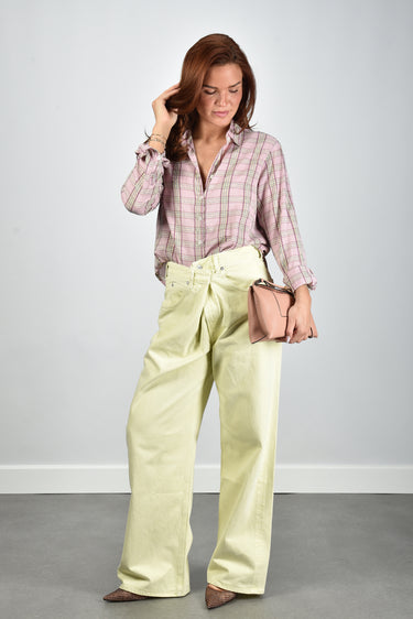 Agolde jeans Vana Fold A241-1934 lemon zest