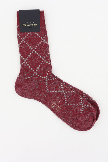 Alto Milano sokken 25AIAM1103DC bordeaux