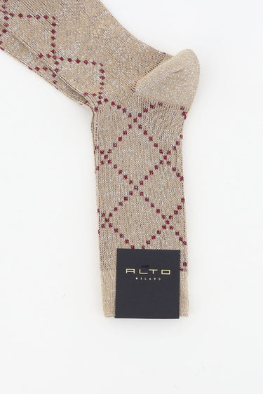 Alto Milano socks 25AIAM1103DC daino melange