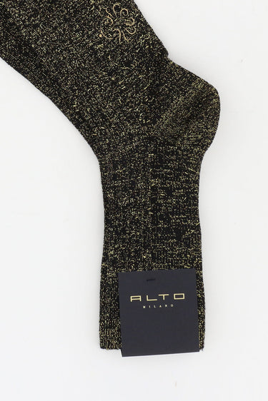 Alto Milano sokken AIAM0092DC 121 nero oro