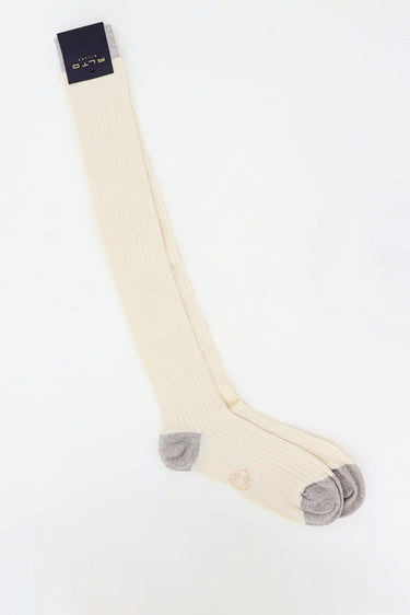Alto Milano sokken AIAM0279DM long 001 ecru