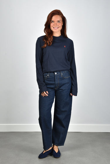 Ami Paris t-shirt ADC Ts Ml Red BFUTS235.724 navy blue