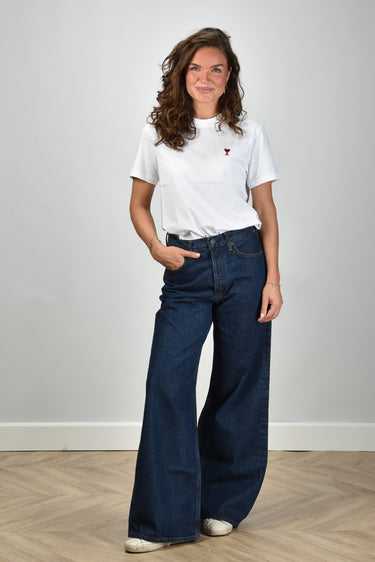 Ami Paris t-shirt ADC Ts Rouge BFUTS035.724 blanc