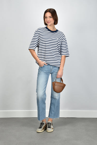 Ami Paris t-shirt UTS374.JE0210 encre/blanc