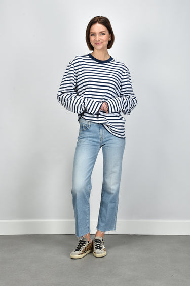 Ami Paris t-shirt UTS375.JE0210 encre/blanc