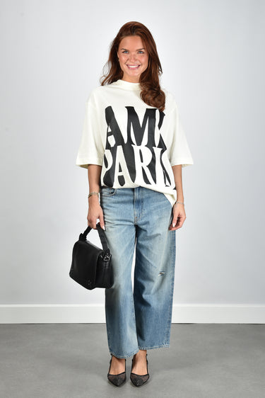 Ami Paris t-shirt UTS381.726 blanc creme