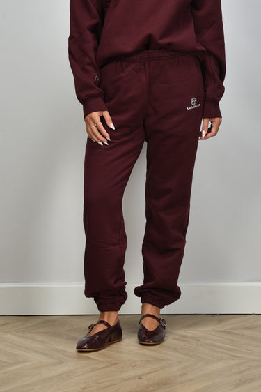 Amis Amour broek Jogger merlot