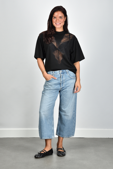 Anine Bing t-shirt Jamila A-08-12796-BLK26 black