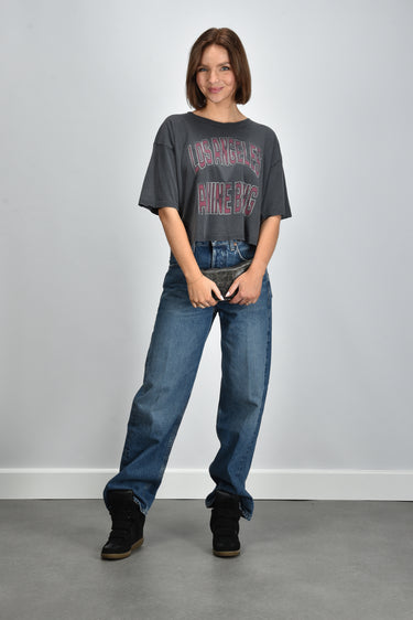 Anine Bing t-shirt Johnny A-08-11739-WBL1 black