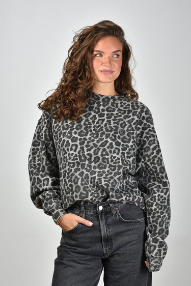 Anine Bing trui Miles A-08-11404-MTL98 leopard