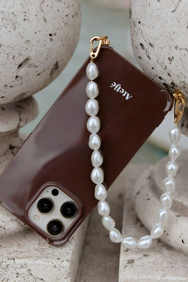 Ateljé Dark Brown telefoon case